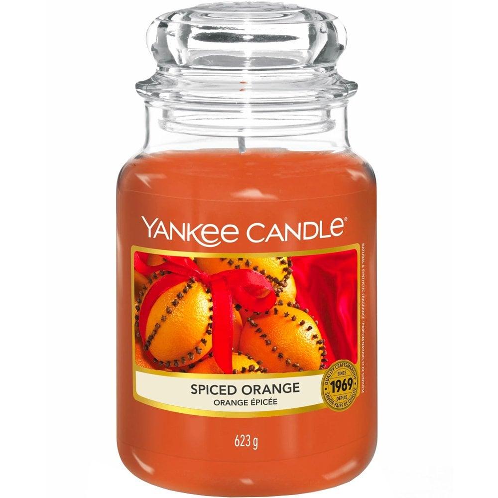 Yankee Candle 623g - Spiced Orange - Housewarmer Duftkerze großes Glas